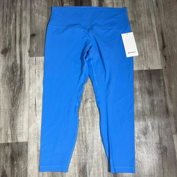 Lululemon Athletic Align HR Yoga Pants 25” Blue Nile NWT Women’s Size 14 - Picture 1 of 7
